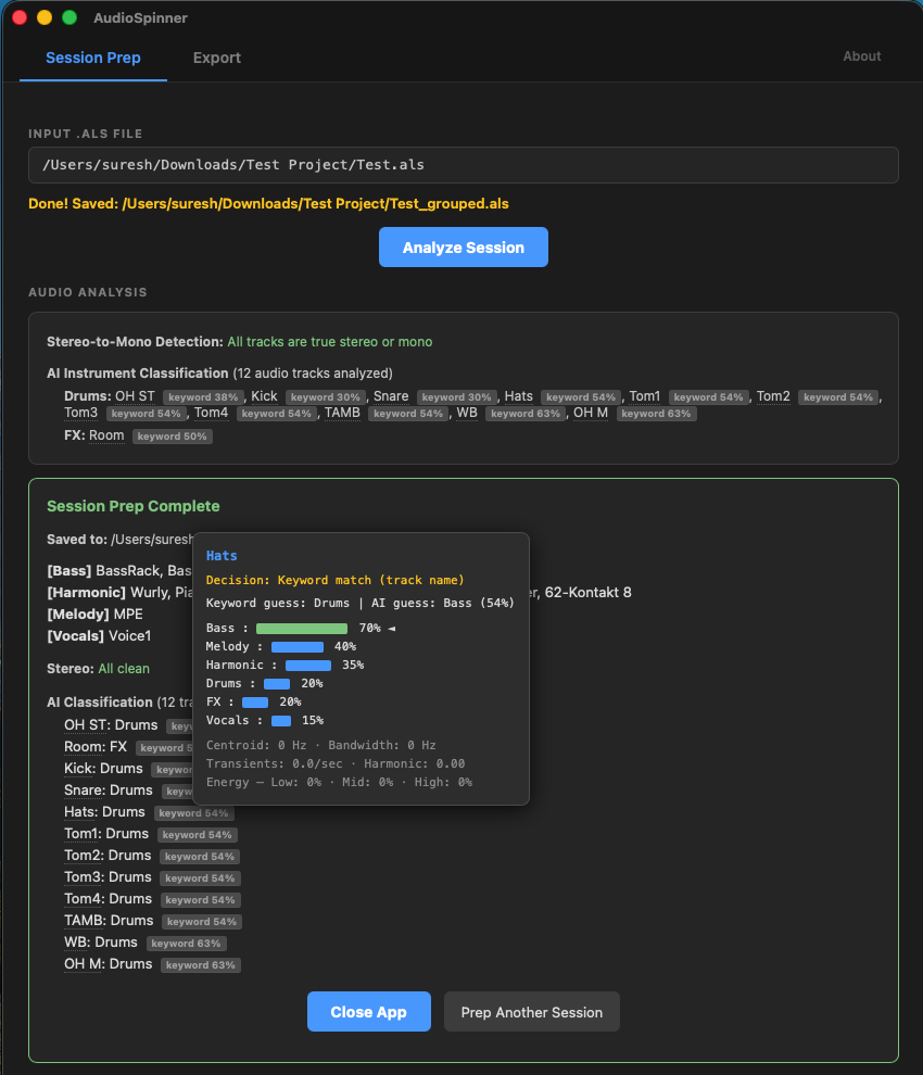 AudioSpinner Complete